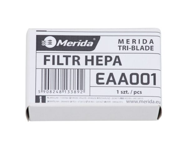 Filtr HEPA do suszarki MERIDA TRI-BLADE Filtr HEPA do suszarki MERIDA TRI-BLADE
