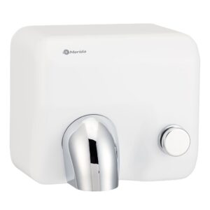 Suszarka do rąk MERIDA STARFLOW PLUS z przyciskiem, biała z powłoką AFP