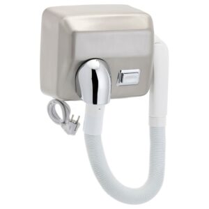 Suszarka do włosów MERIDA BASENOWA, stal matowa