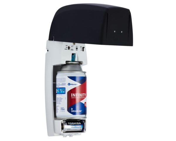 Elektroniczny odświeżacz powietrza LED MERIDA AMADEUS SILKY BLACK Elektroniczny odświeżacz powietrza LED MERIDA AMADEUS SILKY BLACK