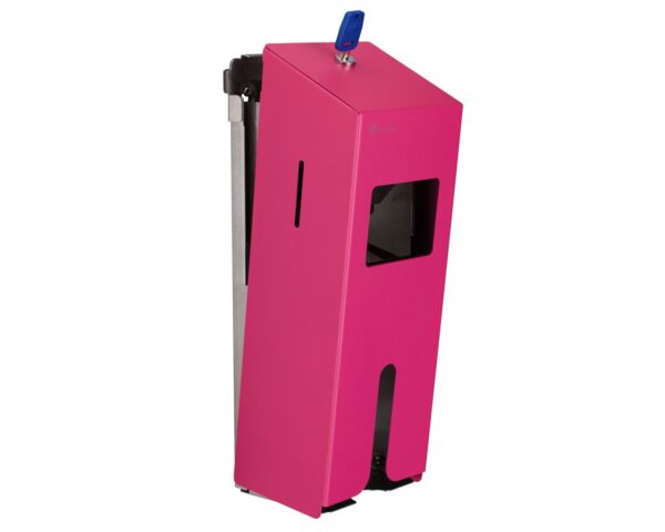 Pojemnik na tampony i podpaski, malowany, kolor fuksja Pojemnik na tampony i podpaski, malowany, kolor fuksja