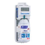 Elektroniczny odświeżacz powietrza LCD MERIDA HARMONY, tworzywo, biały transparentny