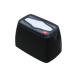 Pojemnik na serwetki gastronomiczne, czarny, tworzywo sztuczne, stołowy, dozowanie od góry