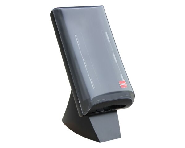 Pojemnik na serwetki gastronomiczne, czarny, tworzywo sztuczne, duży, nablatowy ze stojakiem Pojemnik na serwetki gastronomiczne, czarny, tworzywo sztuczne, duży, nablatowy ze stojakiem