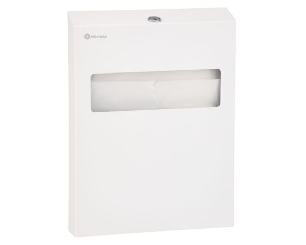 Pojemnik na podkładki na deskę sedesową MERIDA STELLA WHITE LINE, biały Pojemnik na podkładki na deskę sedesową MERIDA STELLA WHITE LINE, biały