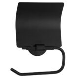 Uchwyt na papier toaletowy MERIDA STELLA BLACK LINE, czarny