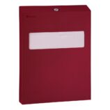 Pojemnik na podkładki na deskę sedesową MERIDA STELLA RED LINE, czerwony