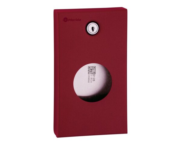 Pojemnik na torebki higieniczne MERIDA STELLA RED LINE, czerwony Pojemnik na torebki higieniczne MERIDA STELLA RED LINE, czerwony