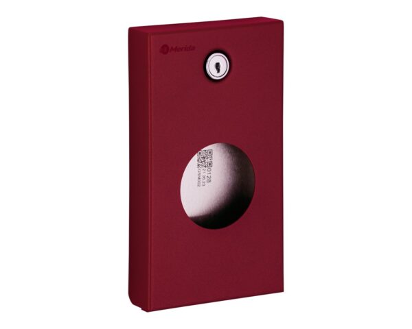 Pojemnik na torebki higieniczne MERIDA STELLA RED LINE, czerwony Pojemnik na torebki higieniczne MERIDA STELLA RED LINE, czerwony