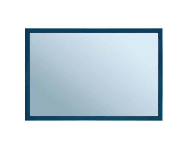 Lustro w ramie metalowej - niebieskiej MERIDA STELLA BLUE LINE, 40 x 60 cm Lustro w ramie metalowej - niebieskiej MERIDA STELLA BLUE LINE, 40 x 60 cm