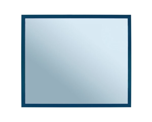 Lustro w ramie metalowej - niebieskiej MERIDA STELLA BLUE LINE, 50 x 60 cm Lustro w ramie metalowej - niebieskiej MERIDA STELLA BLUE LINE, 50 x 60 cm