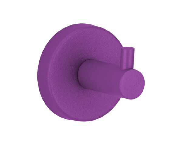 Wieszak pojedynczy MERIDA STELLA VIOLET LINE, fioletowy Wieszak pojedynczy MERIDA STELLA VIOLET LINE, fioletowy
