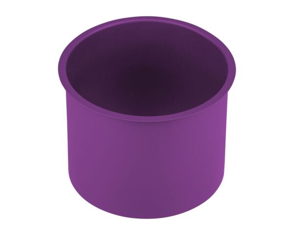 Kołnierz kosza nablatowy okrągły MERIDA STELLA VIOLET LINE, fioletowy Kołnierz kosza nablatowy okrągły MERIDA STELLA VIOLET LINE, fioletowy