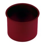 Kołnierz kosza nablatowy okrągły MERIDA STELLA RED LINE, czerwony