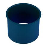 Kołnierz kosza nablatowy okrągły MERIDA STELLA BLUE LINE, niebieski