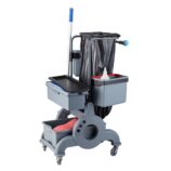 Wózek kuwetowy, szary