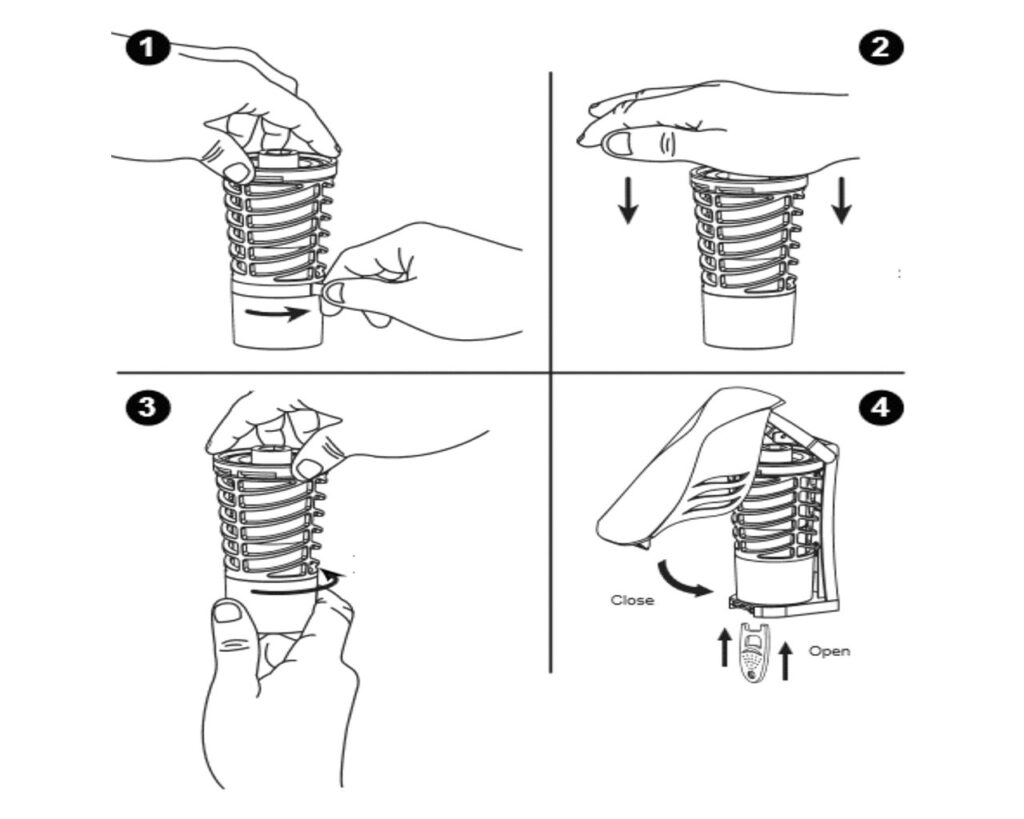 Wkład odświeżacza powietrza PROWIND KWIATY LATA (FLEURS D'ETE)