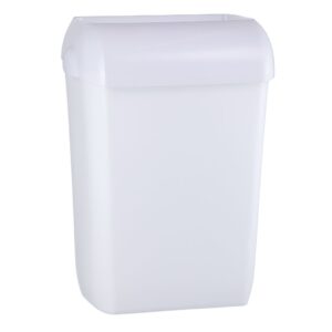 Kosz otwarty wiszący MERIDA HARMONY, pojemność 23 l, tworzywo, biały transparentny