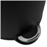 Kosz pedałowy SILENT SERENE, pojemność 30 l, metalowy, czarny matowy