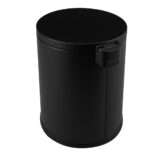Kosz pedałowy TOP SILENT LUNA, pojemność 20 l, metalowy, czarny matowy