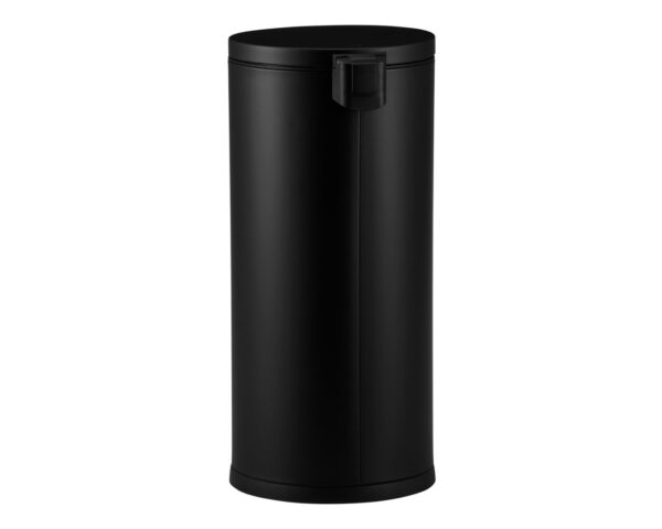 Kosz pedałowy TOP SILENT LUNA, pojemność 30 l, metalowy, czarny matowy Kosz pedałowy TOP SILENT LUNA, pojemność 30 l, metalowy, czarny matowy