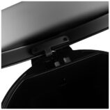 Kosz pedałowy TOP SILENT LUNA, pojemność 12 l, metalowy, czarny matowy