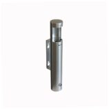 Popielnica wisząca wąska, stal matowa, zamykana na kluczyk