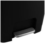 Kosz pedałowy HANA, pojemność 45 l, tworzywo sztuczne, czarny