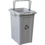 Kosz z tworzywa do segregacji mały 33 l