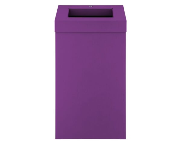 Kosz na odpady otwarty MERIDA STELLA VIOLET LINE, pojemność 45 l, filoetowy Kosz na odpady otwarty MERIDA STELLA VIOLET LINE, pojemność 45 l, filoetowy