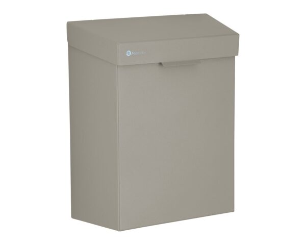 Kosz do damskich toalet MERIDA STELLA STONE GREY LINE 4,5 l, szary kamienny Kosz do damskich toalet MERIDA STELLA STONE GREY LINE 4,5 l, szary kamienny