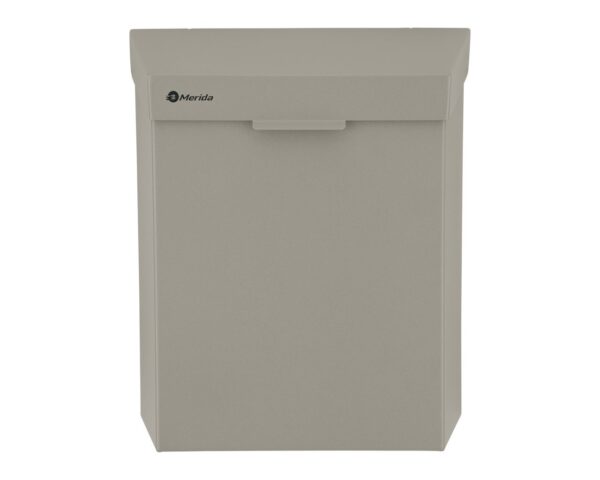 Kosz do damskich toalet MERIDA STELLA STONE GREY LINE 4,5 l, szary kamienny Kosz do damskich toalet MERIDA STELLA STONE GREY LINE 4,5 l, szary kamienny