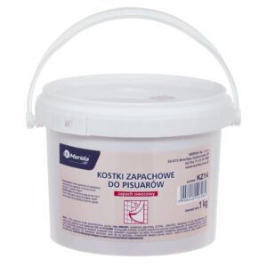 Kostki zapachowe do pisuarów, opakowanie 1kg (średnio 35 szt.), kolor RÓŻOWY