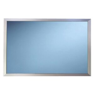 Lustro w ramie metalowej - matowej MERIDA STELLA, 40 x 60 cm