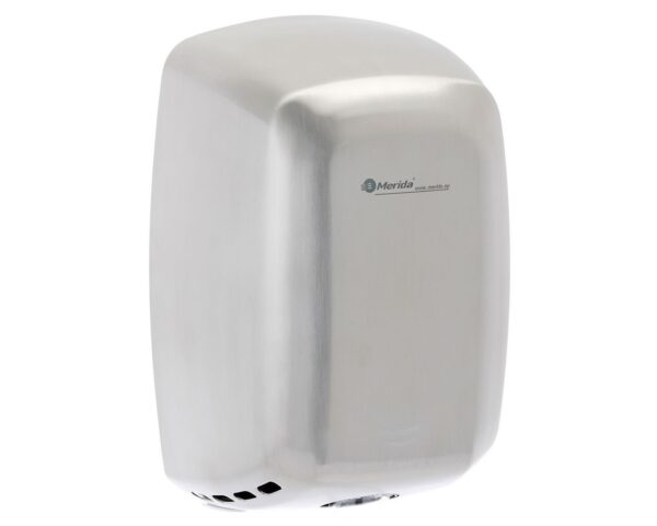 Suszarka do rąk MERIDA MACHFLOW, stal matowa Suszarka do rąk MERIDA MACHFLOW, stal matowa