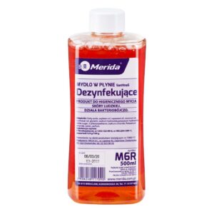 Mydło w płynie DEZYNFEKUJĄCE, butelka 500 ml, zapach grejpfrutowy