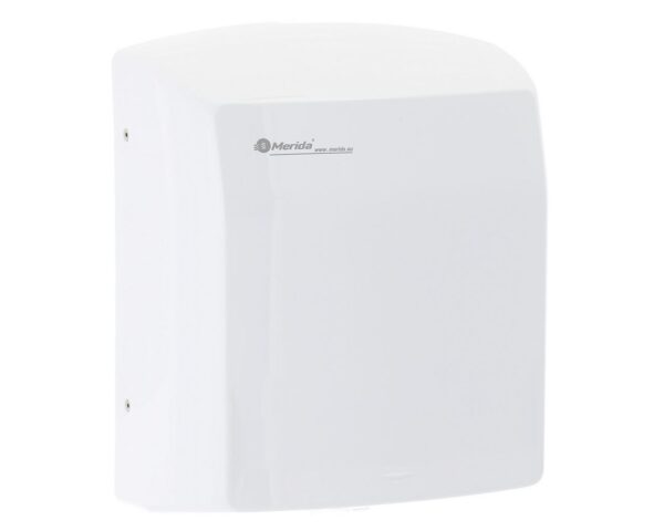 Suszarka do rąk MERIDA JUNIOR PLUS, tworzywo ABS, biała Suszarka do rąk MERIDA JUNIOR PLUS, tworzywo ABS, biała