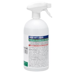 MERIDA VADO SOFT bezalkoholowy płyn do higienicznej dezynfekcji rąk i powierzchni, butelka ze spryskiwaczem 1000 ml