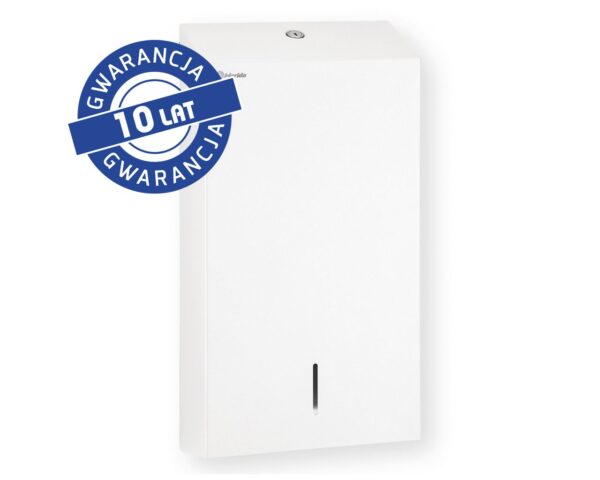 Pojemnik na ręczniki składane MERIDA STELLA SLIM WHITE LINE MEGA, biały Pojemnik na ręczniki składane MERIDA STELLA SLIM WHITE LINE MEGA, biały