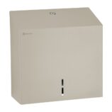 Pojemnik na ręczniki składane MERIDA STELLA SILK GREY LINE MAXI, szary jedwabisty