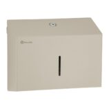 Pojemnik na ręczniki składane MERIDA STELLA SLIM SILK GREY LINE MINI, szary jedwabisty