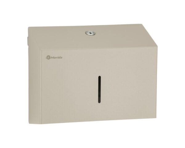 Pojemnik na ręczniki składane MERIDA STELLA SLIM SILK GREY LINE MINI, szary jedwabisty Pojemnik na ręczniki składane MERIDA STELLA SLIM SILK GREY LINE MINI, szary jedwabisty