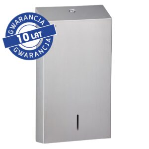 Pojemnik na ręczniki składane MERIDA STELLA SLIM MEGA, stal matowa