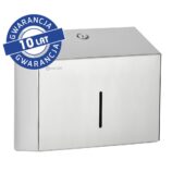 Pojemnik na ręczniki składane MERIDA STELLA SLIM MINI, stal polerowana