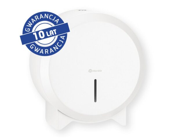 Pojemnik na papier toaletowy MERIDA STELLA WHITE LINE MINI, średnica papieru do 19 cm, biały Pojemnik na papier toaletowy MERIDA STELLA WHITE LINE MINI, średnica papieru do 19 cm, biały