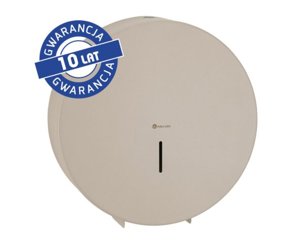 Pojemnik na papier toaletowy MERIDA STELLA SILK GREY LINE MEGA, średnica papieru do 28 cm, szary jedwabisty