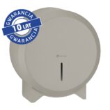 Pojemnik na papier toaletowy MERIDA STELLA STONE GREY LINE MINI, średnica papieru do 19 cm, szary kamienny