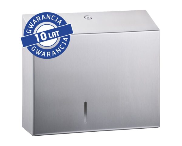 Pojemnik na papier toaletowy MERIDA STELLA MAXI, średnica papieru do 23 cm, stal matowa Pojemnik na papier toaletowy MERIDA STELLA MAXI, średnica papieru do 23 cm, stal matowa