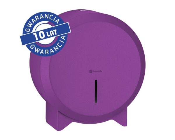 Pojemnik na papier toaletowy MERIDA STELLA VIOLET LINE MINI, śr. papieru do 19 cm, fioletowy