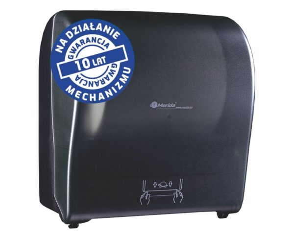Podajnik ręczników MERIDA SOLID za 100 zł netto przy zakupie 2 kartonów ręczników AUTOMATIC RAB301